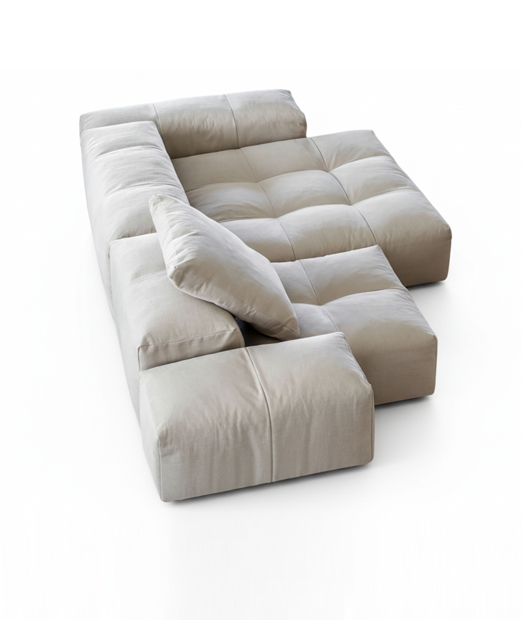 MEBELIONER Модульный диван SAGA CLOUD L1 размер 294х168х68