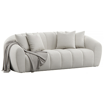 Диван LOUNGE размер 200х90х84 см бежевого цвета