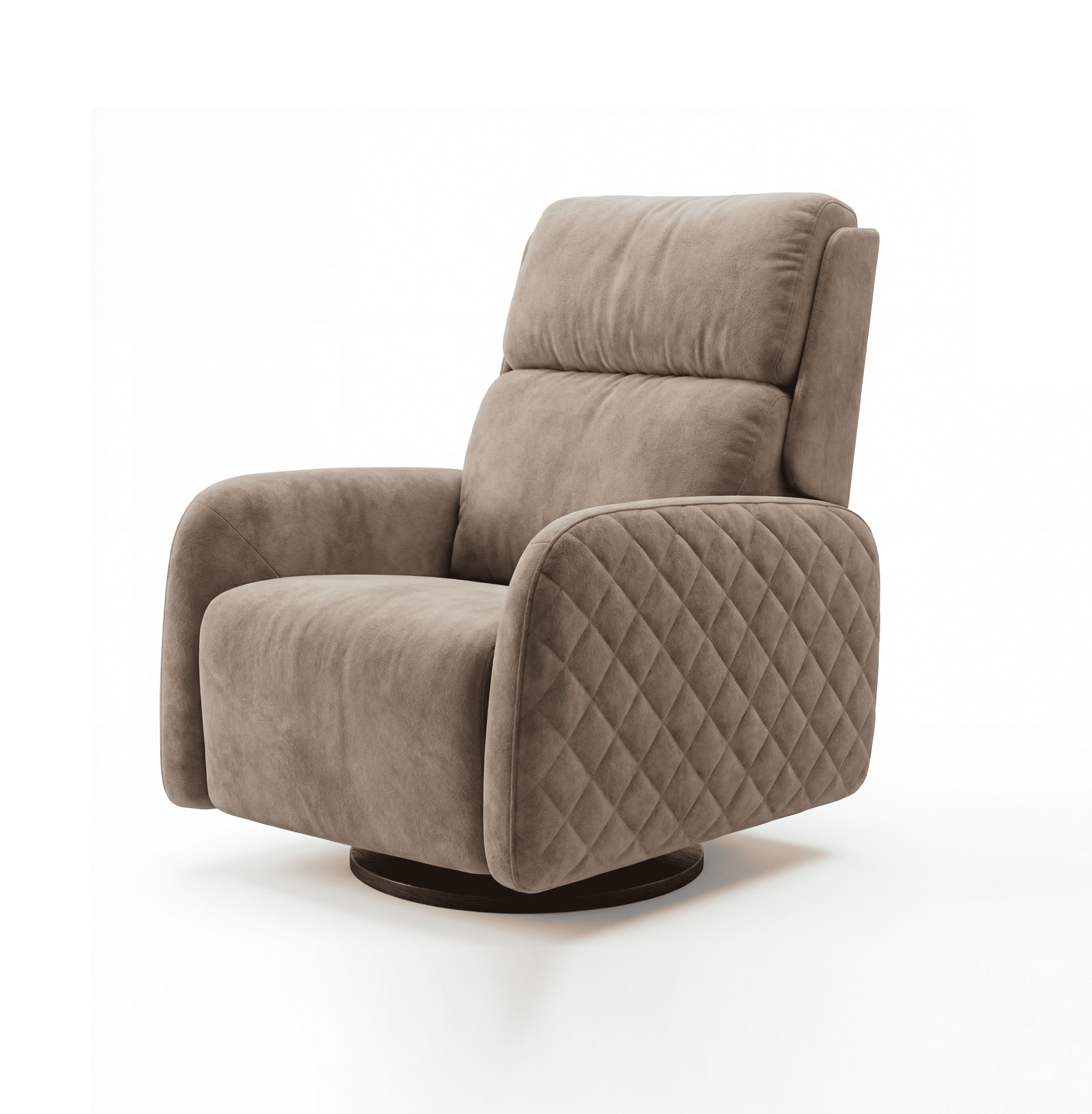 Кресло NOBILI размер 98х102х120 с механическим реклайнером