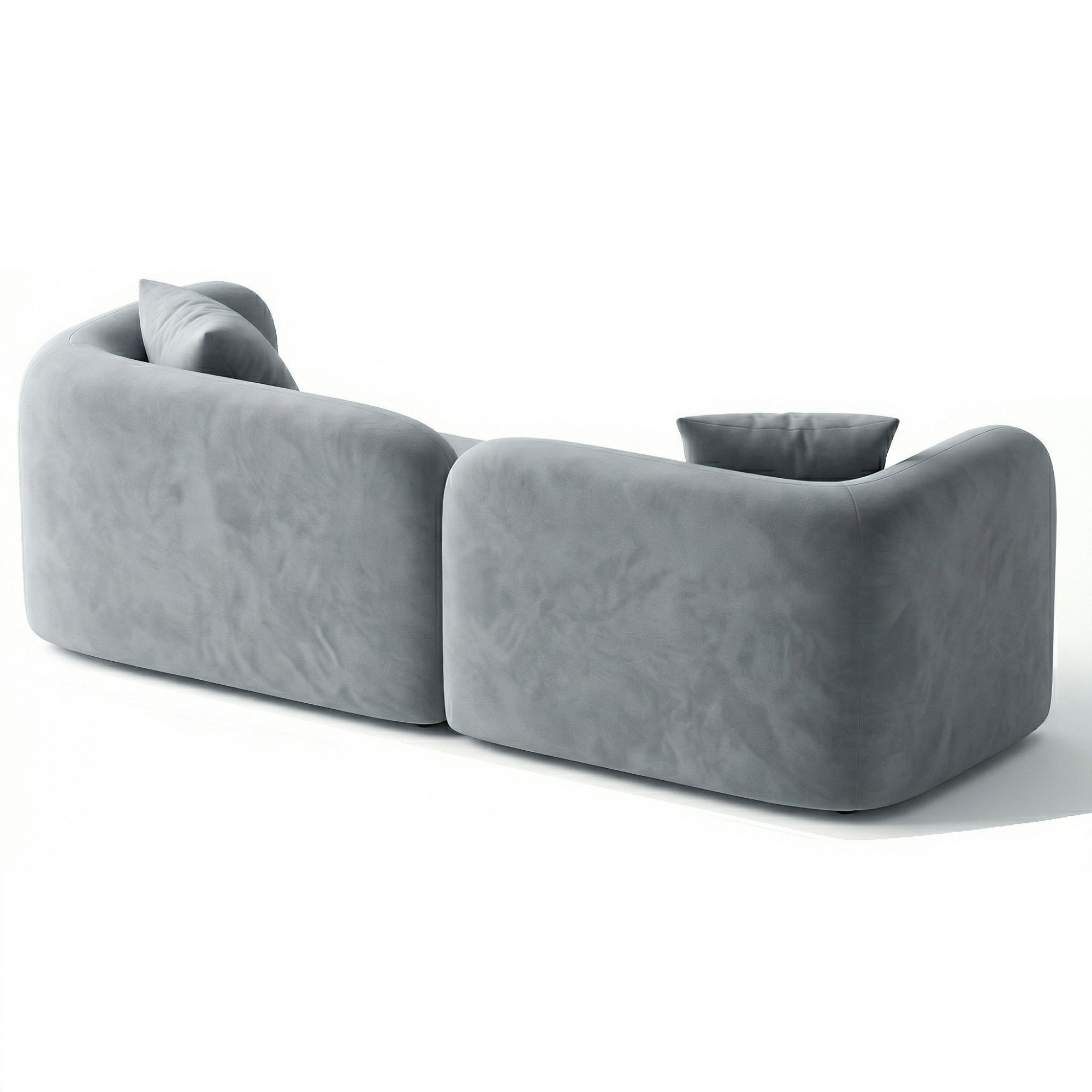 MEBELIONER Диван STONE размер 200х82х80 см