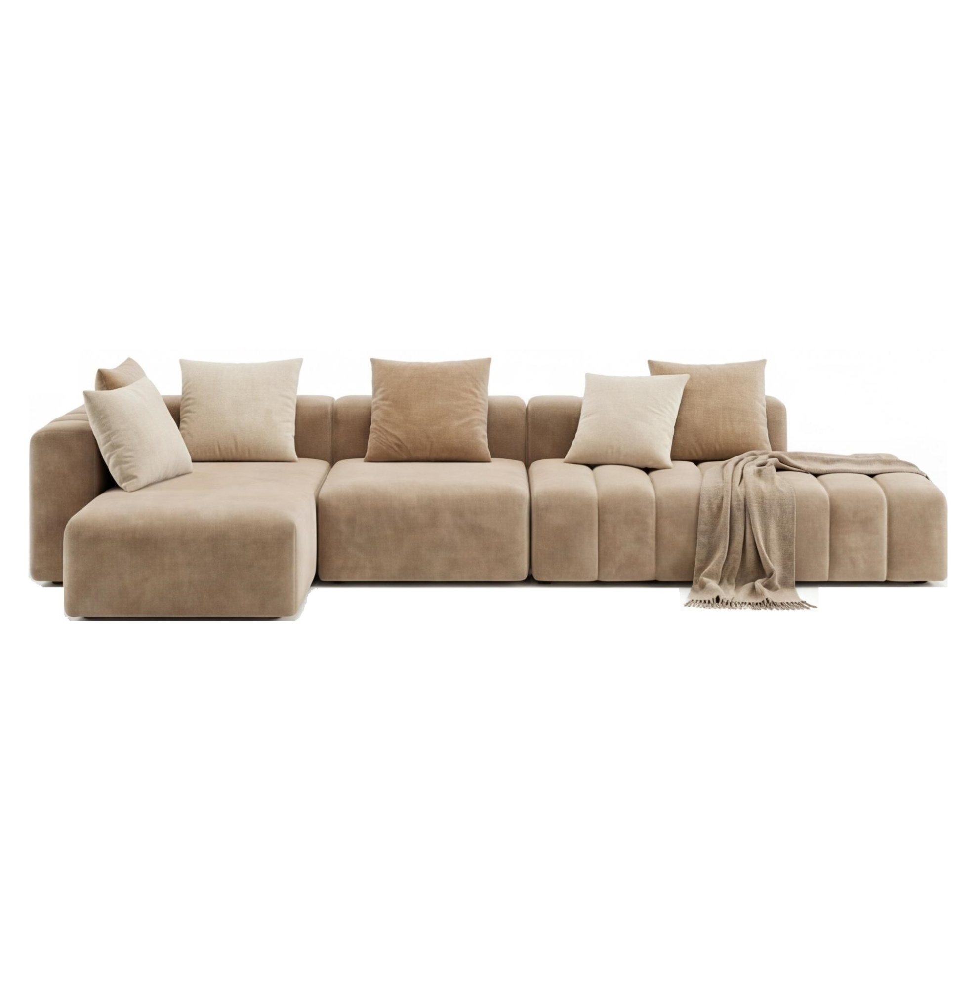 MEBELIONER Модульный диван NOVA размер R 353х150х74