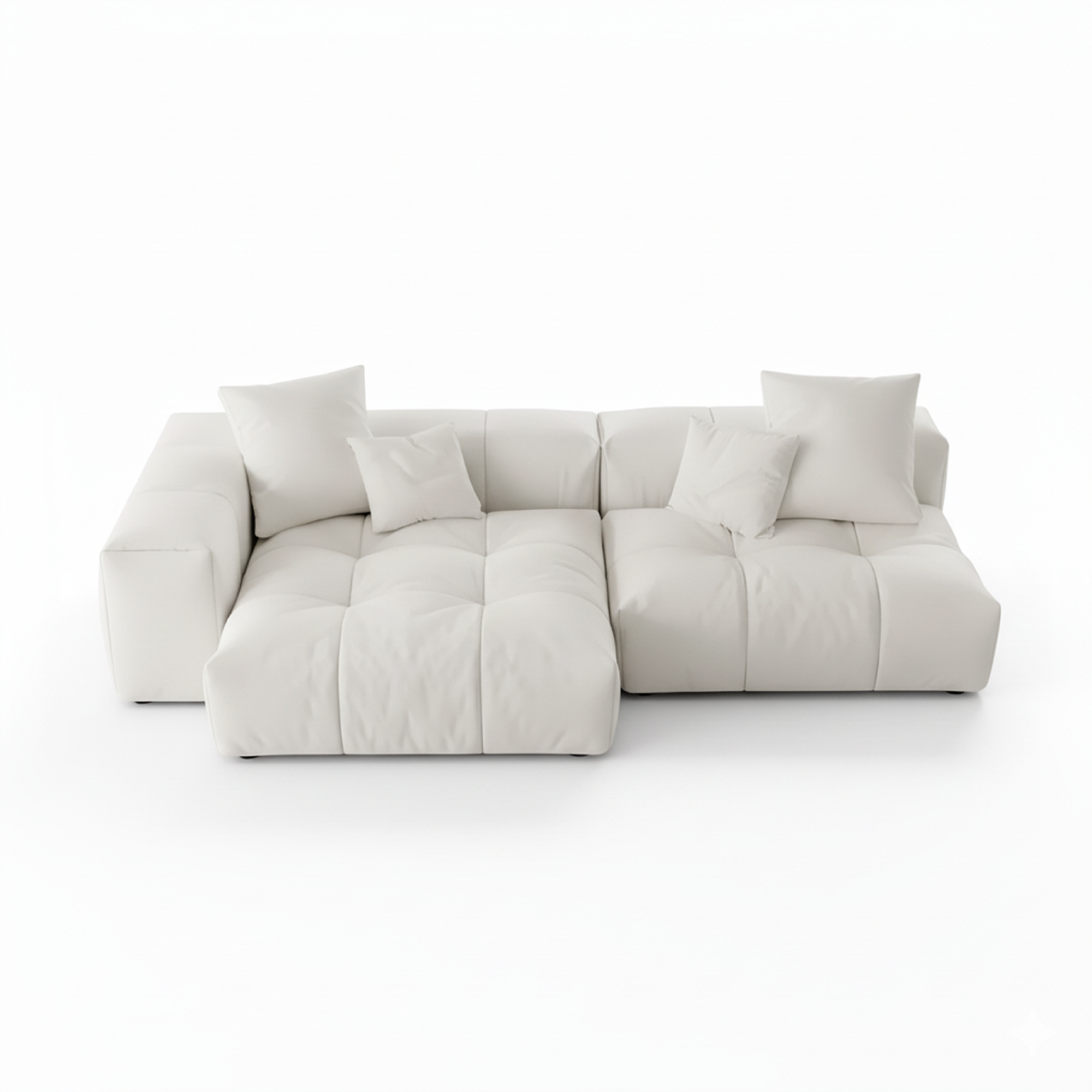 MEBELIONER Модульный диван SAGA CLOUD R2 размер 266х156х68