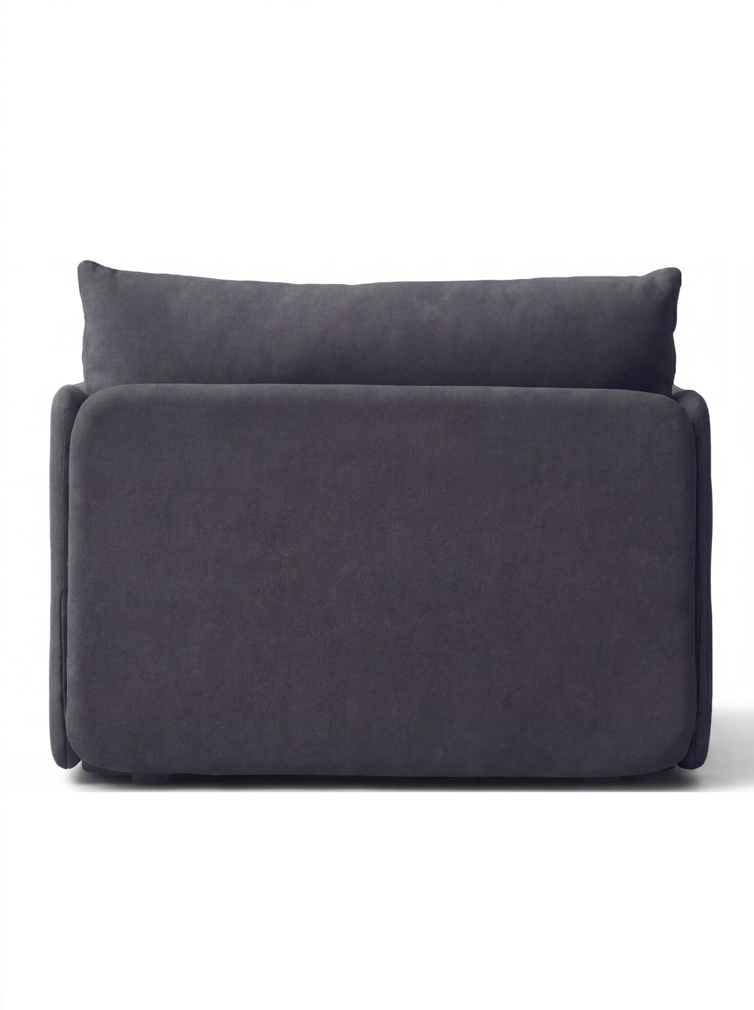 MEBELIONER Кресло BONI, размер 70х68х78 серый велюр