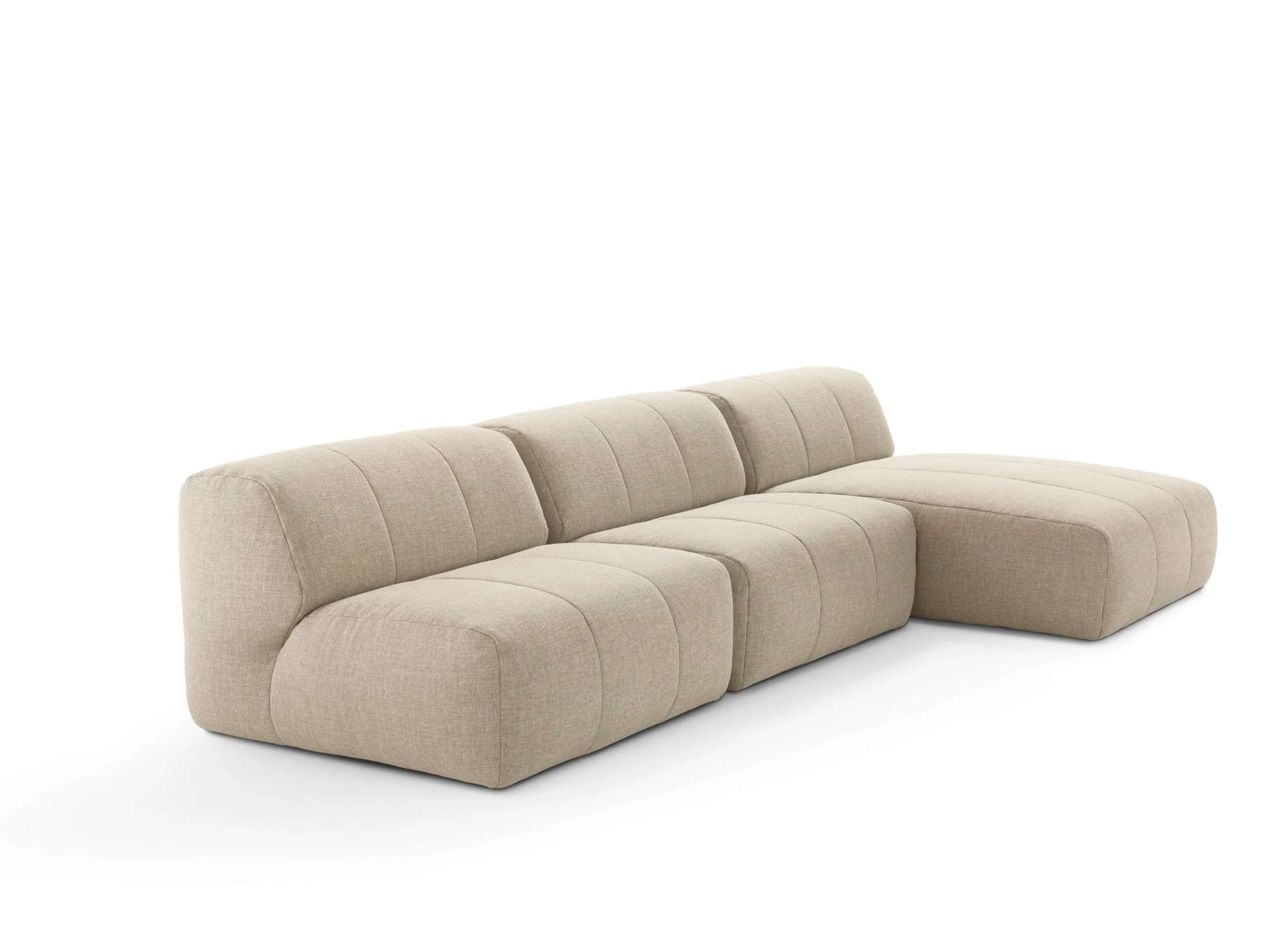 Диван MOSS модули CCD размер 309х173х72 бежевого цвета