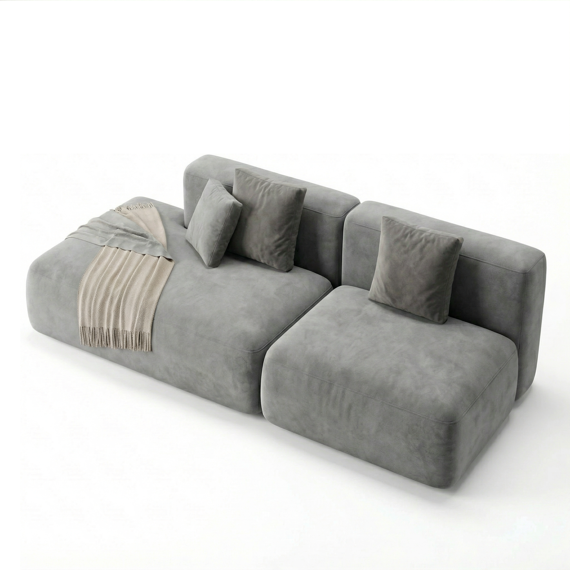 MEBELIONER Диван TEDDY R218 размер 218х90х74