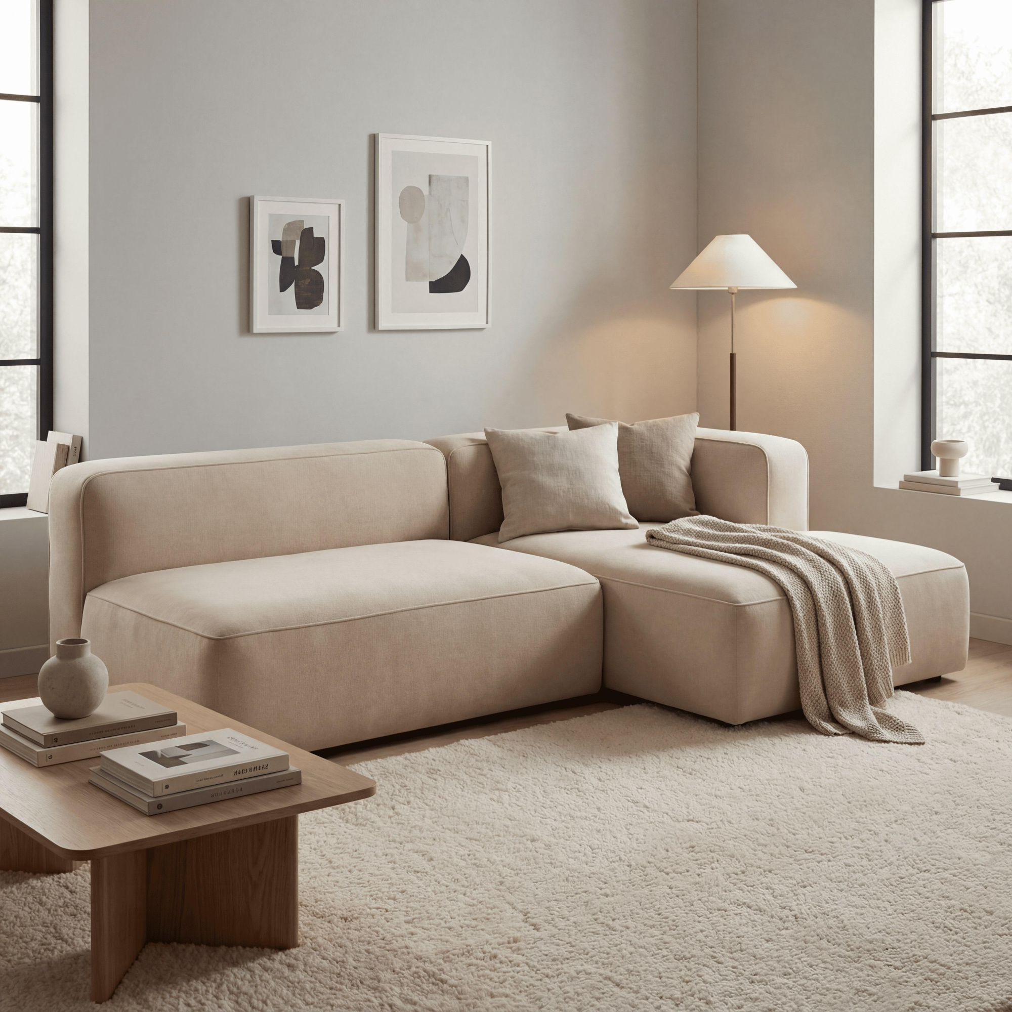 MEBELIONER Диван ONE модули L 240 размер 240х150х76