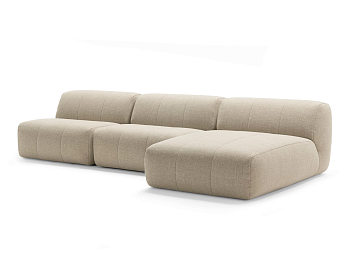 Диван MOSS модули CCD размер 309х173х72 бежевого цвета