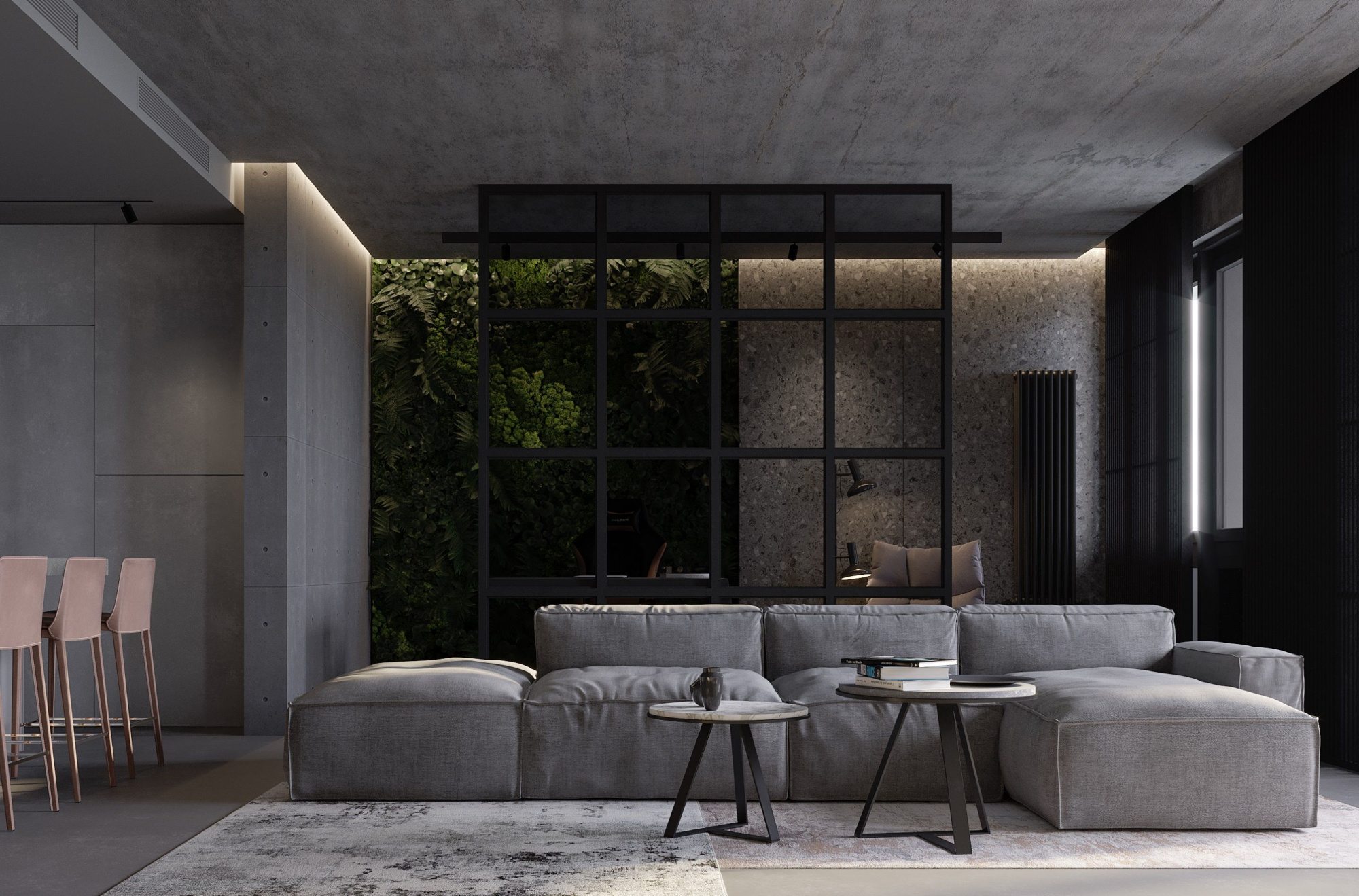 Диван TREND серый