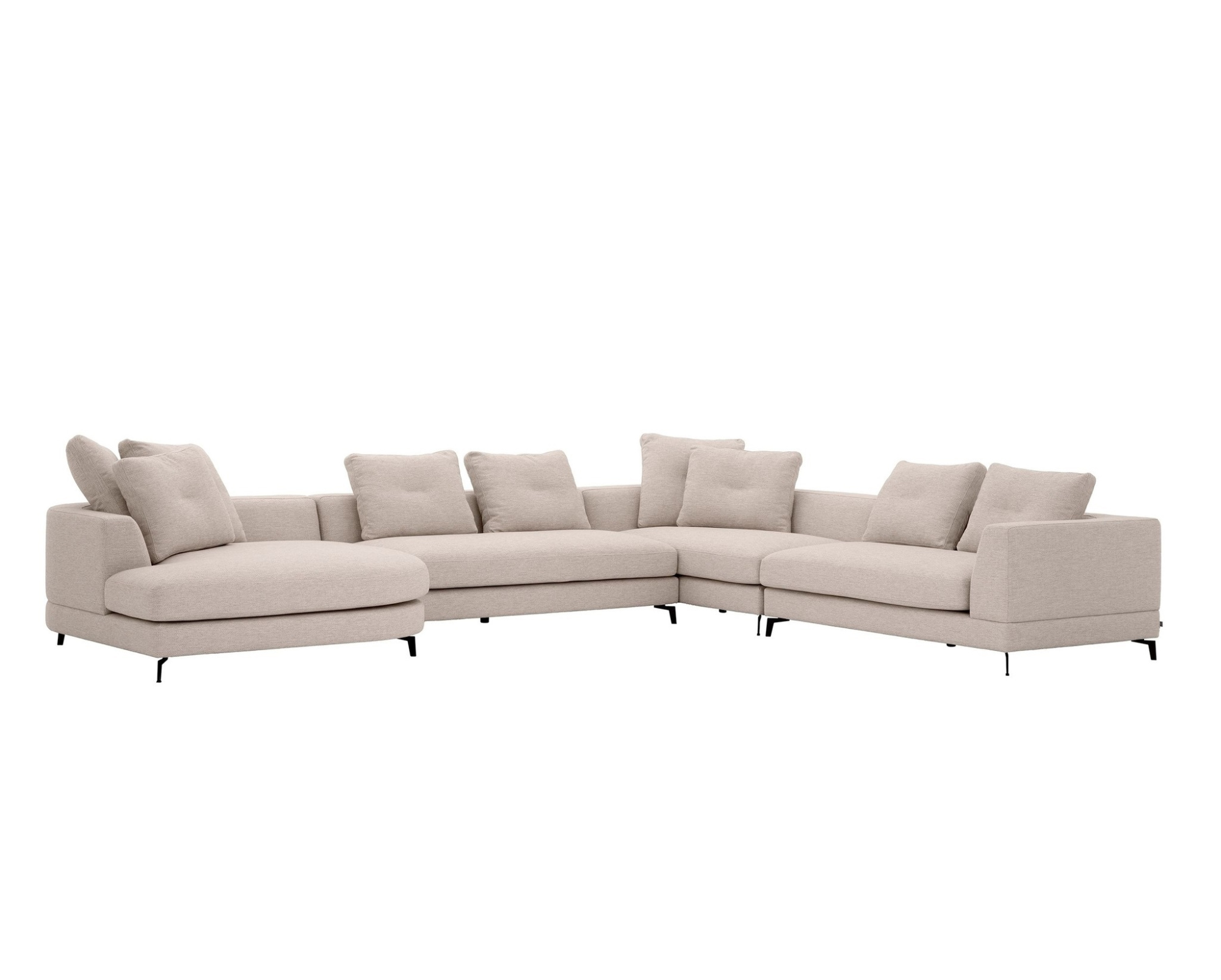 Диван LANVIN R 410х320х75 бежевого цвета