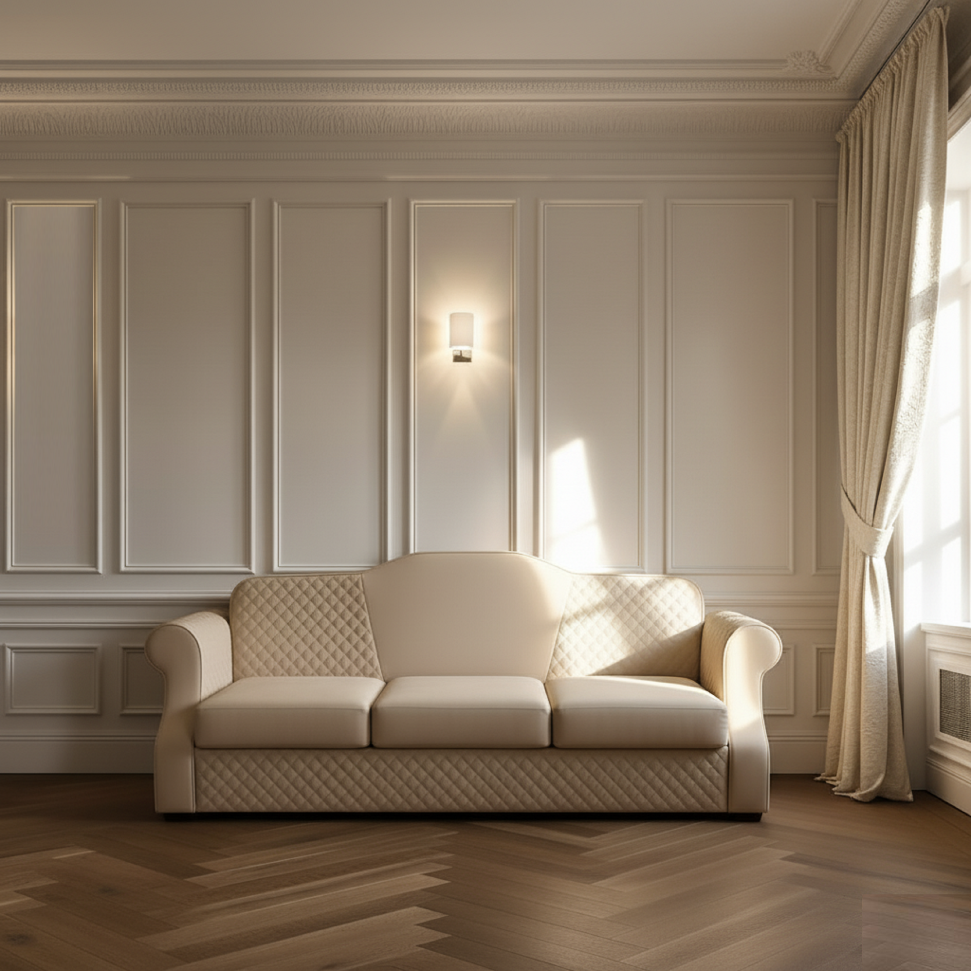 Диван DIPLOMAT размер 275х104х102