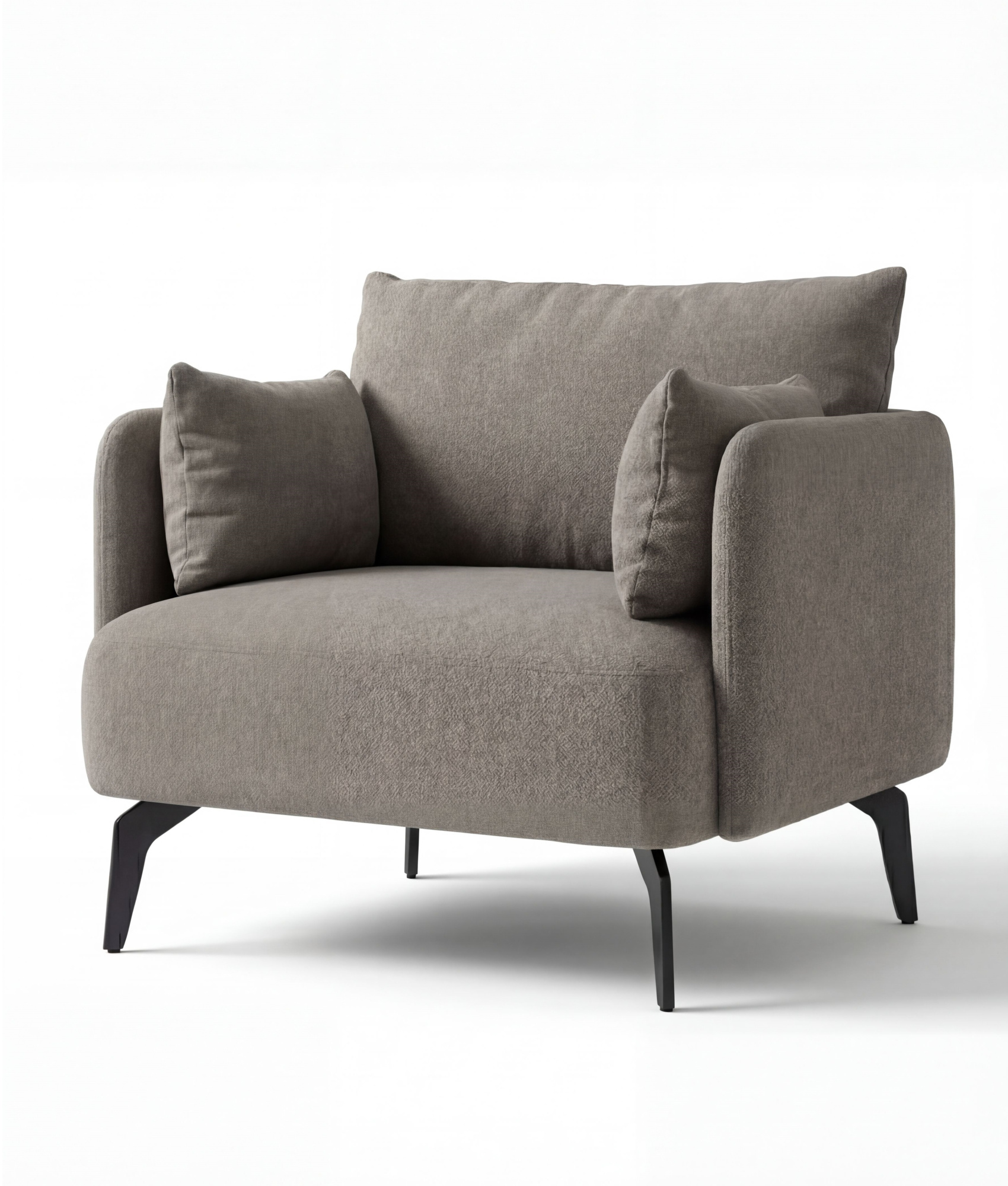 MEBELIONER Кресло BONI Lite, 70х68х78 см корица букле