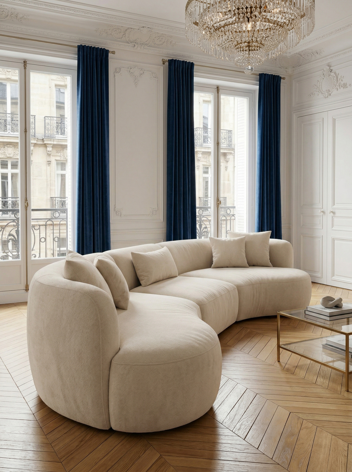 MEBELIONER Диван LOUNGE размер 320х82х80 см