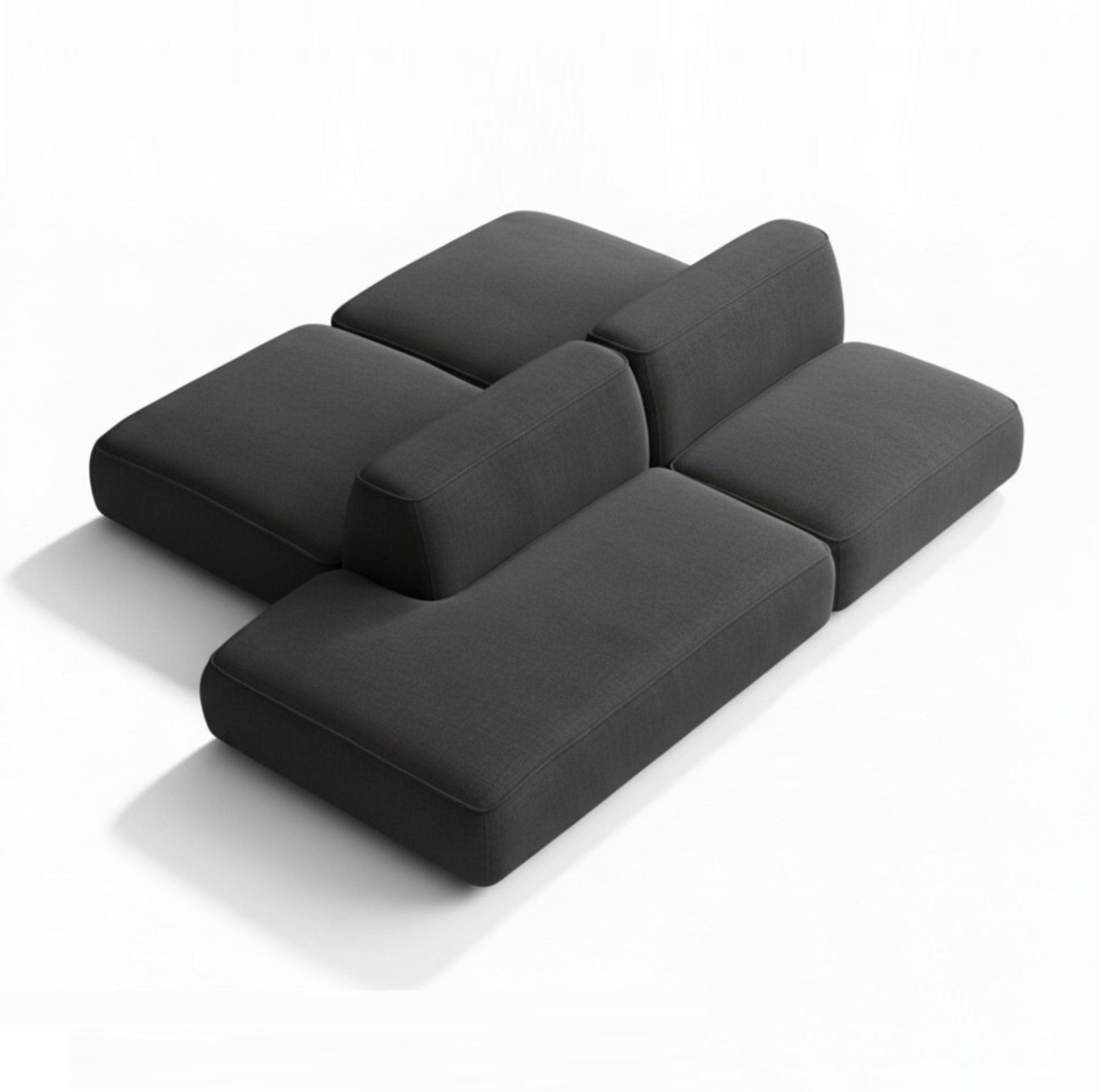 MEBELIONER Диван DUO модули ACNN размер 240х172х72