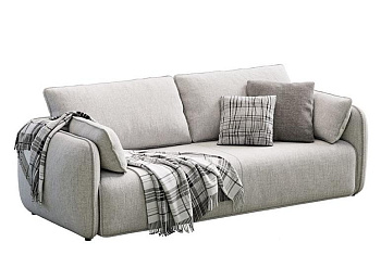 Диван AVA светло-серый