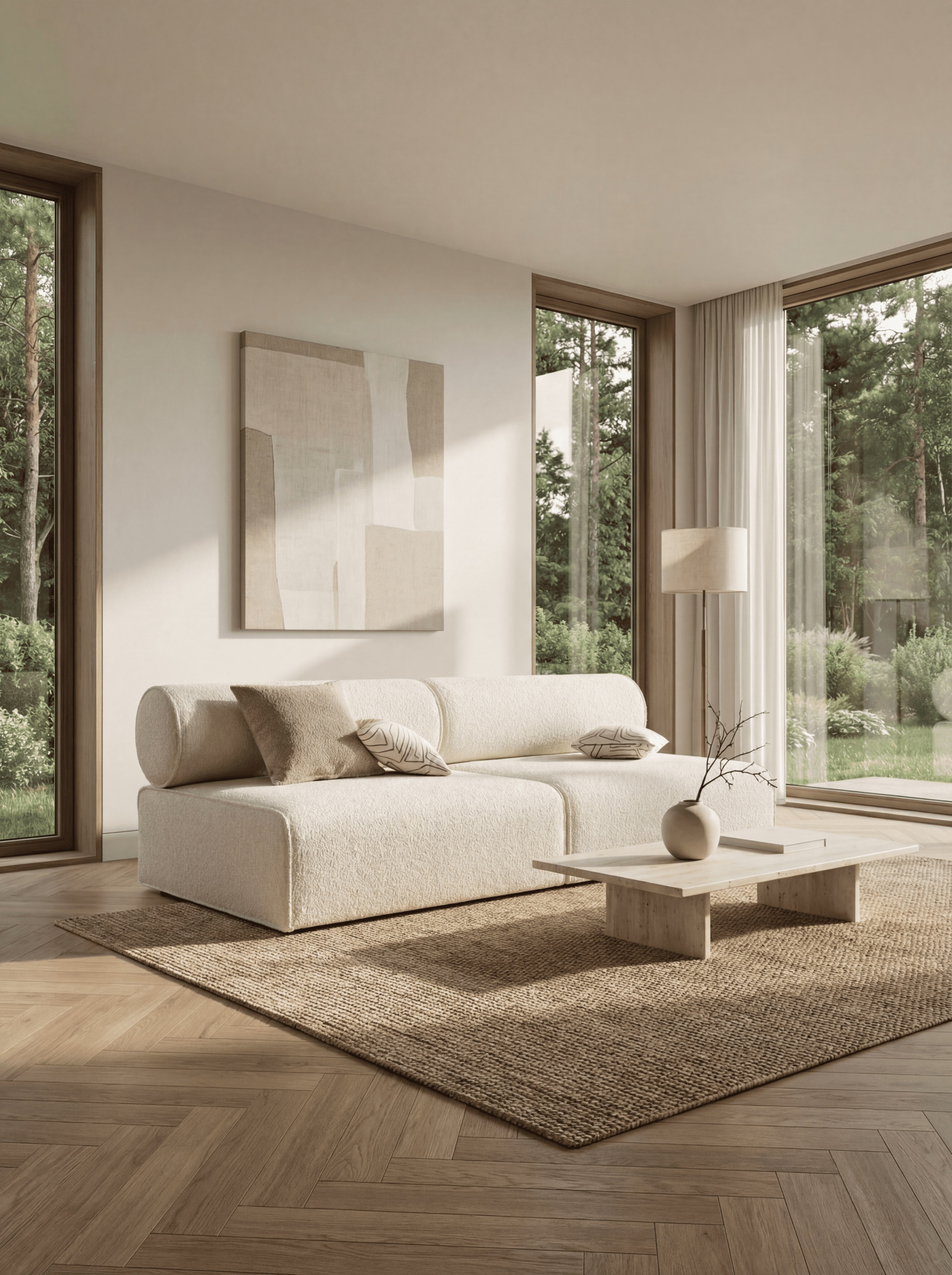 MEBELIONER диван CLUB размер 158х82х72 бежевого цвета