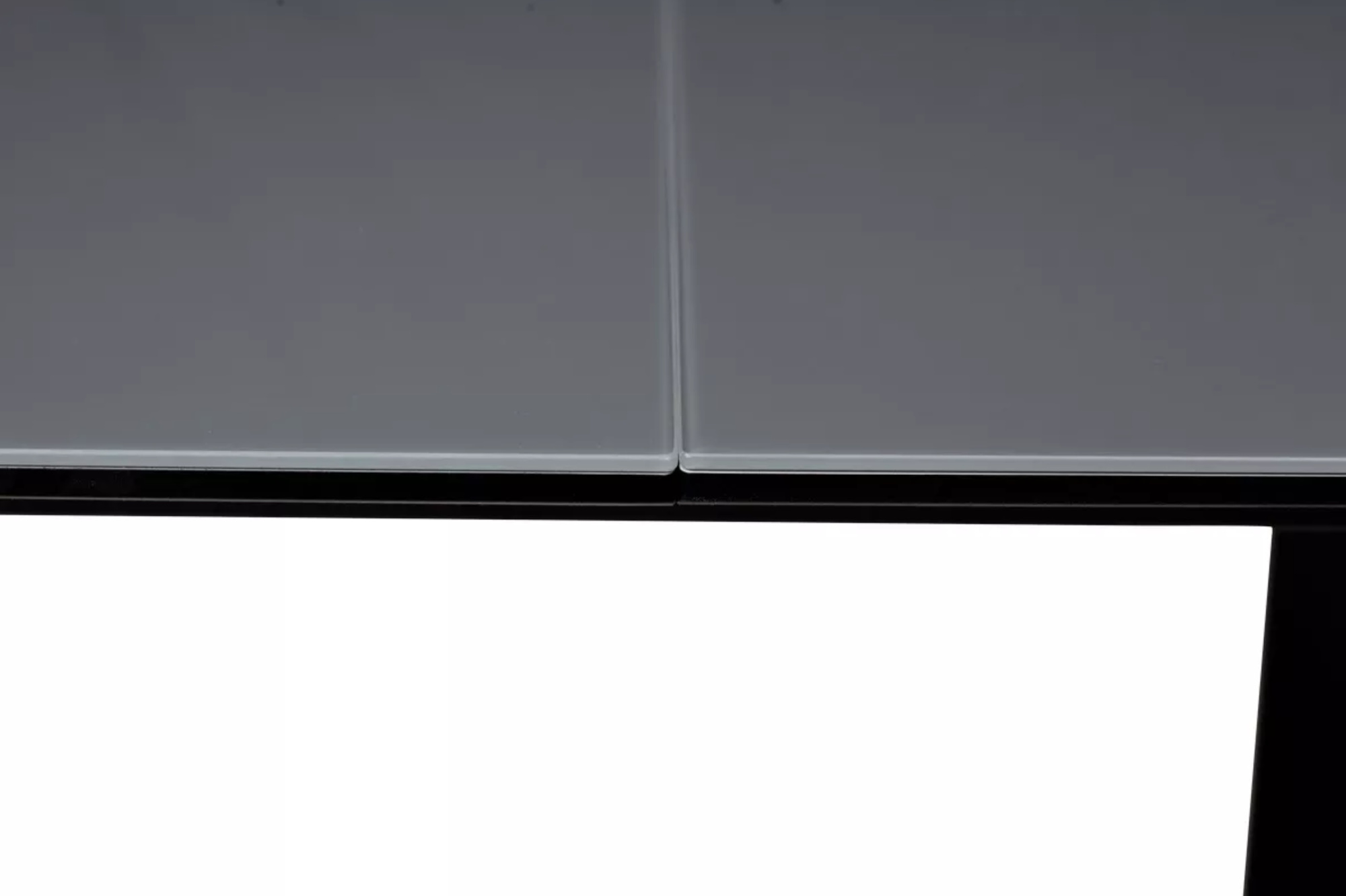 Стол обеденный RL 160-200 стекло, серый, дуб галифакс