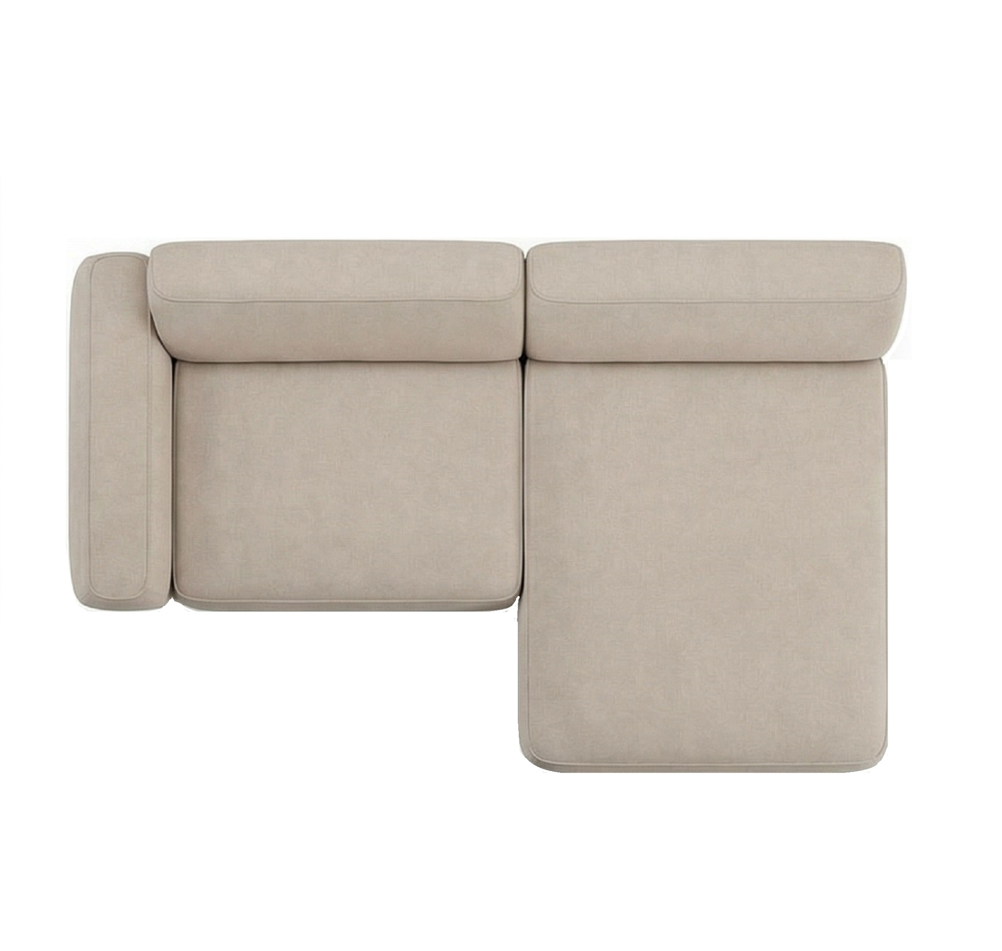 MEBELIONER Диван DUO модули GCV размер 205х125х72