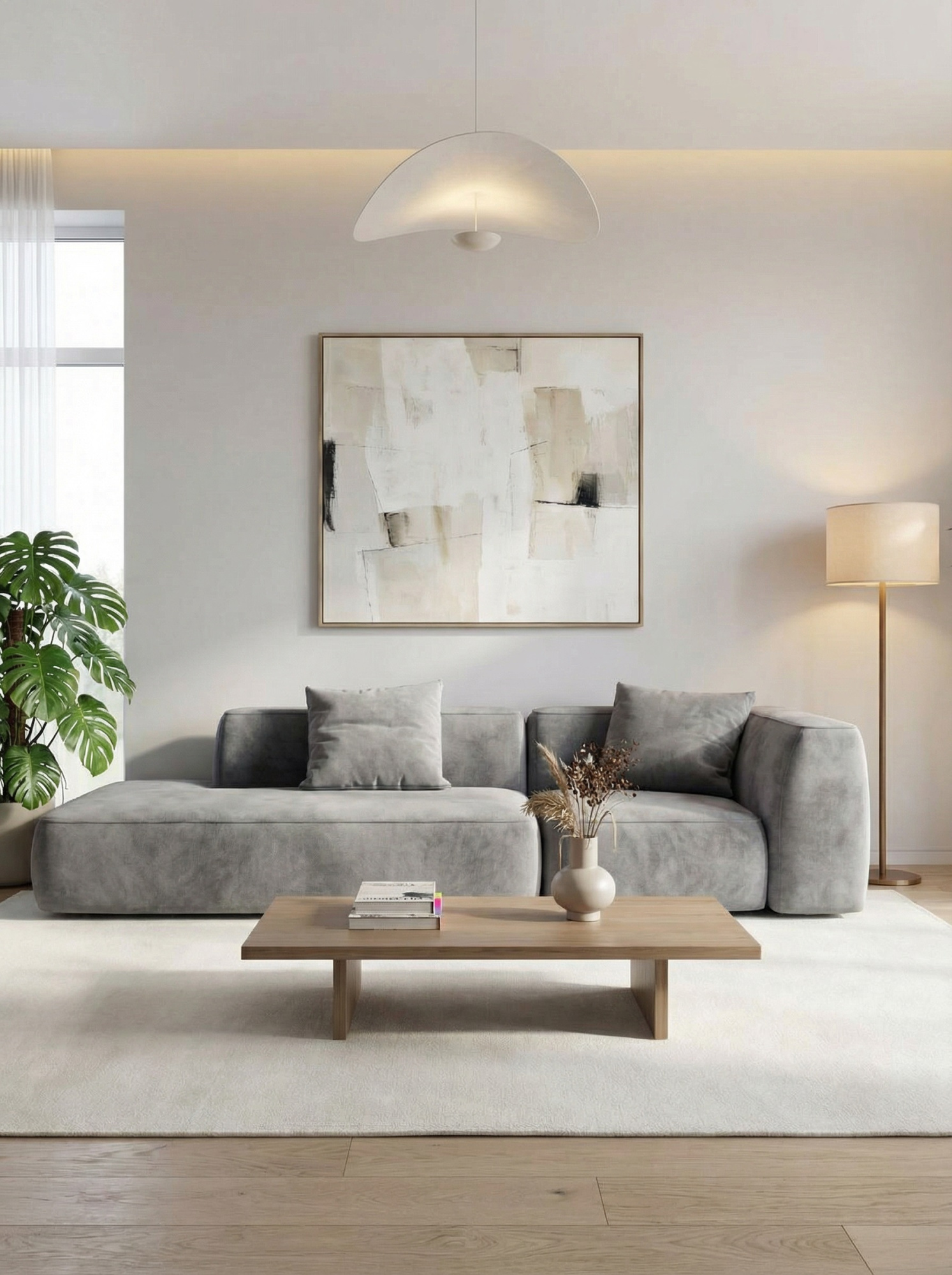 MEBELIONER Диван DUO модули AU размер 267х92х72