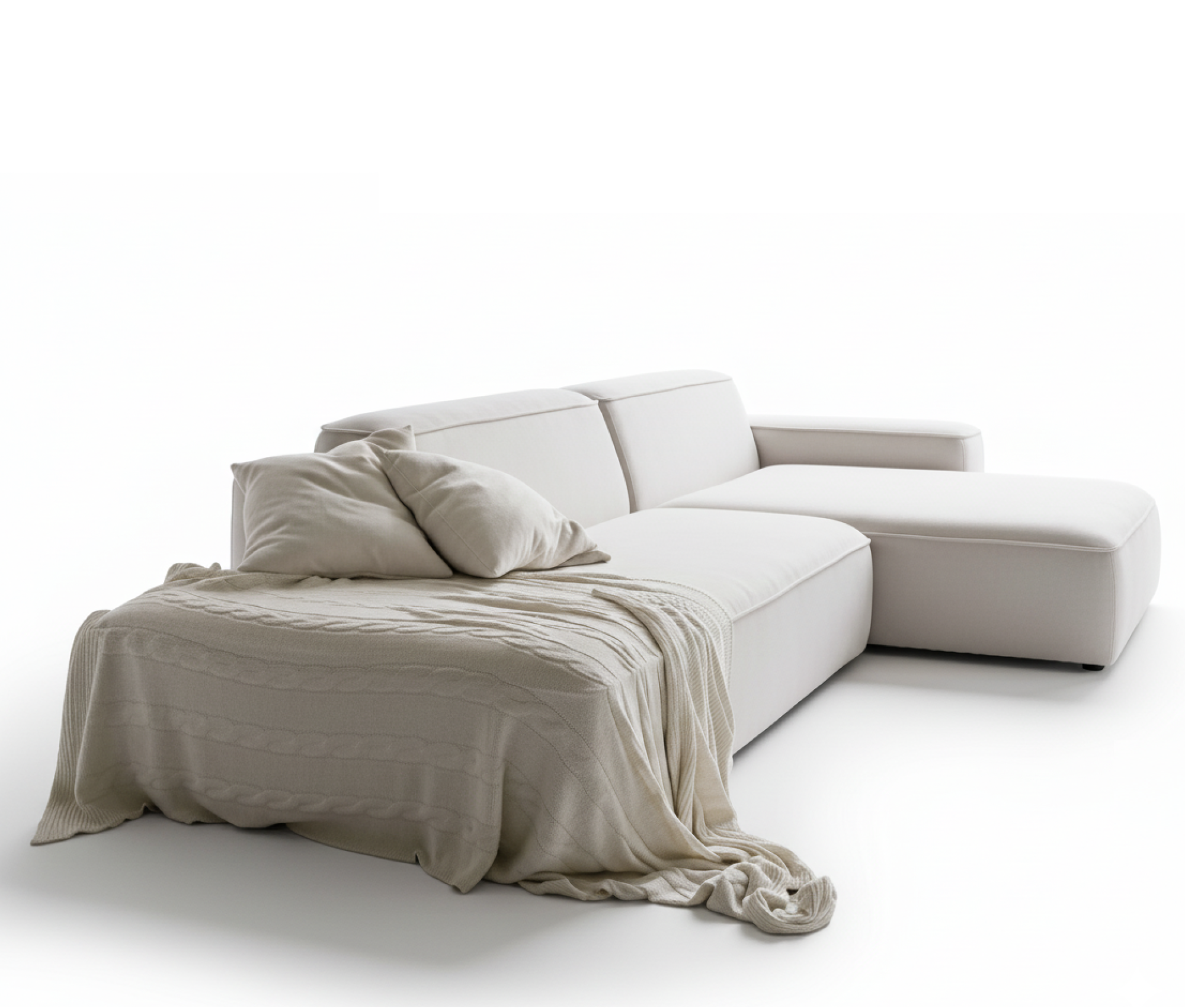 MEBELIONER Диван DUO модули ADG размер 267х150х72