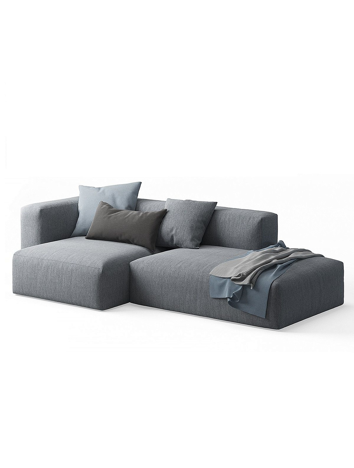 MEBELIONER Диван NEO размер R 227х123х70