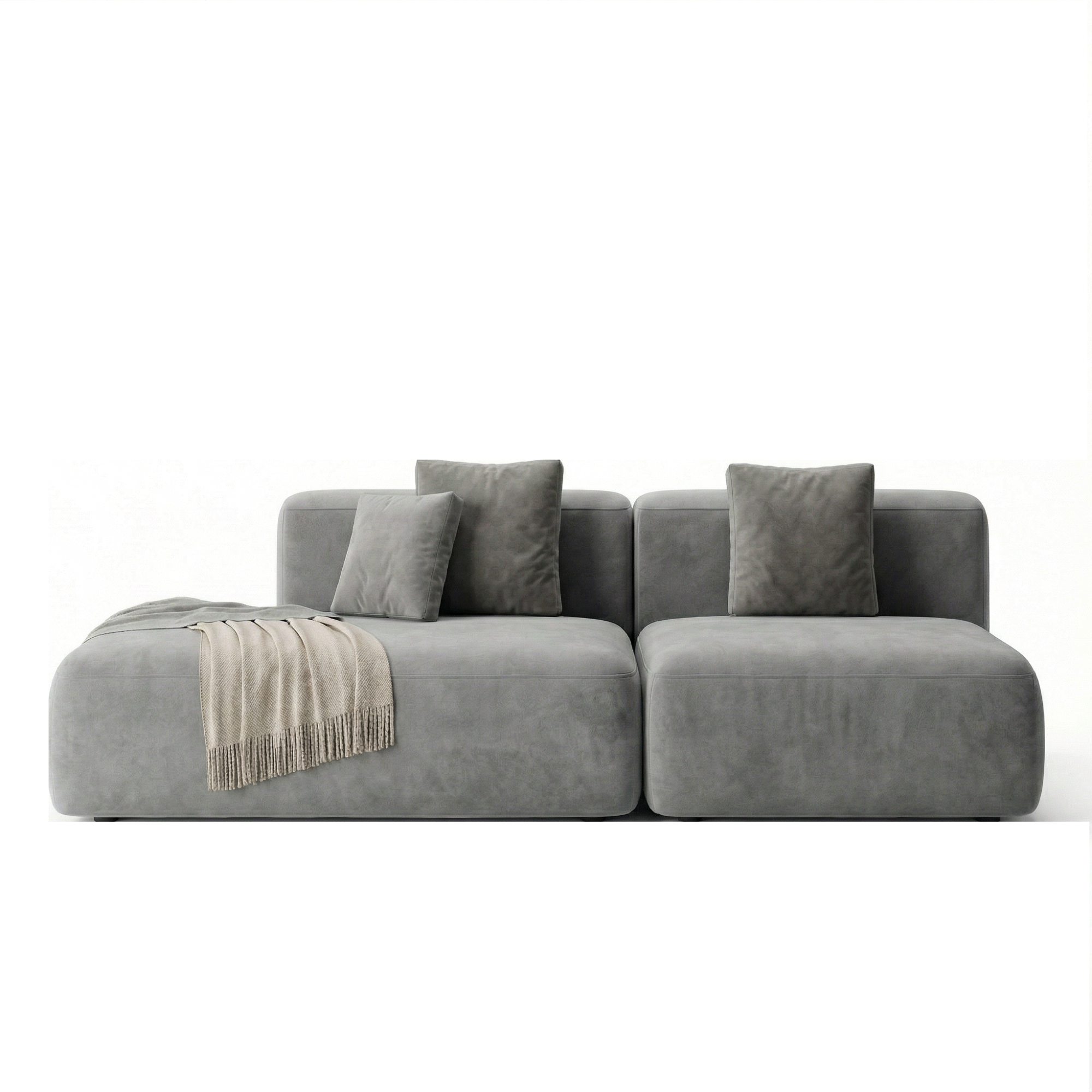 MEBELIONER Диван TEDDY R218 размер 218х90х74