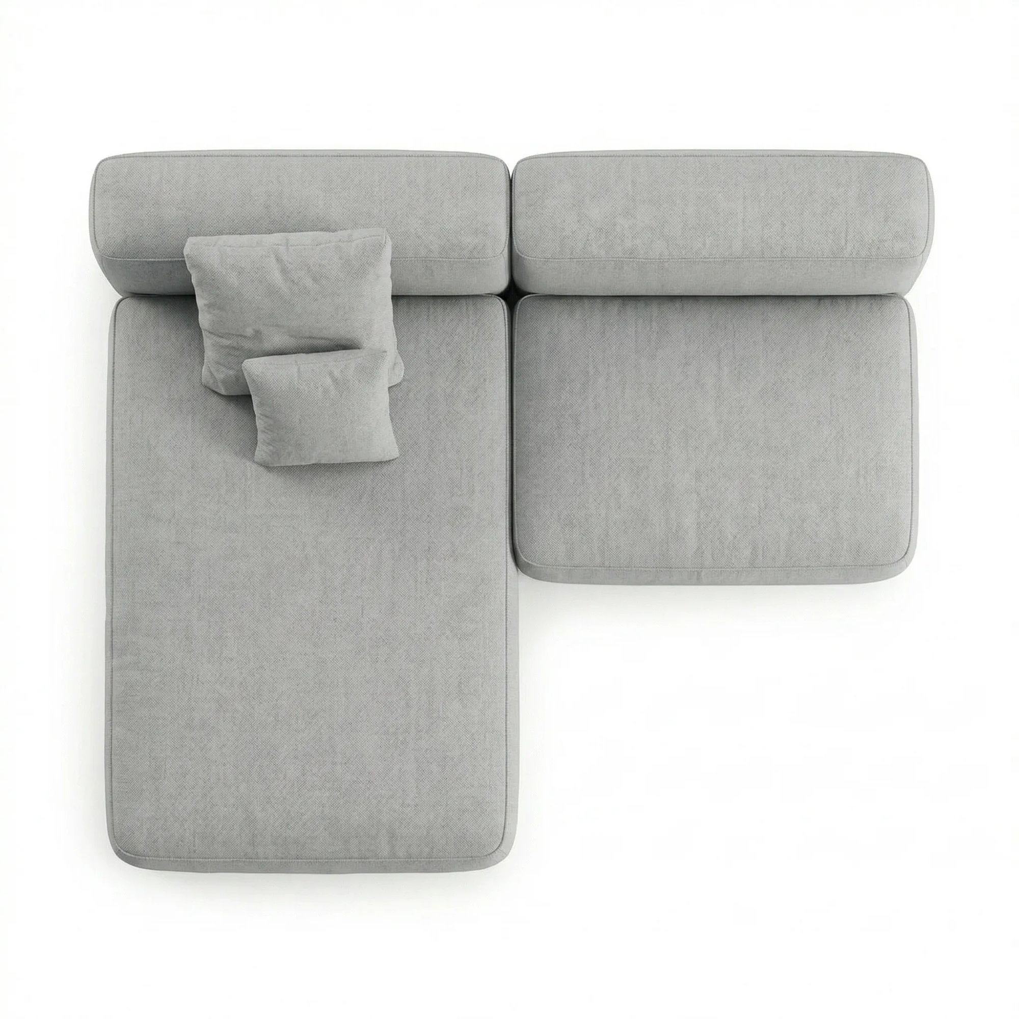 MEBELIONER Диван DUO модули DC 204х160х78, раскладной