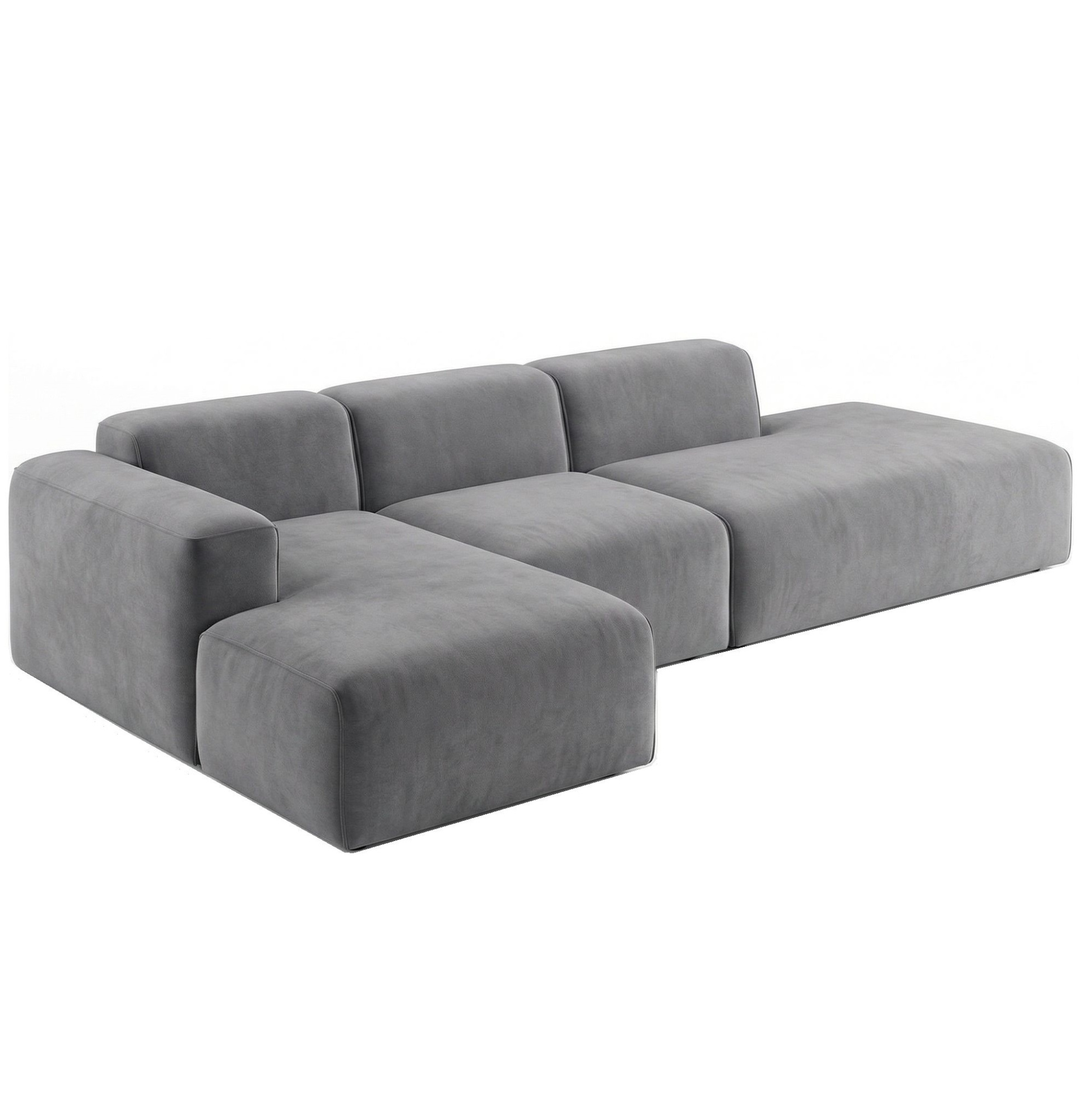 MEBELIONER Диван KLO размер R 320х160х78